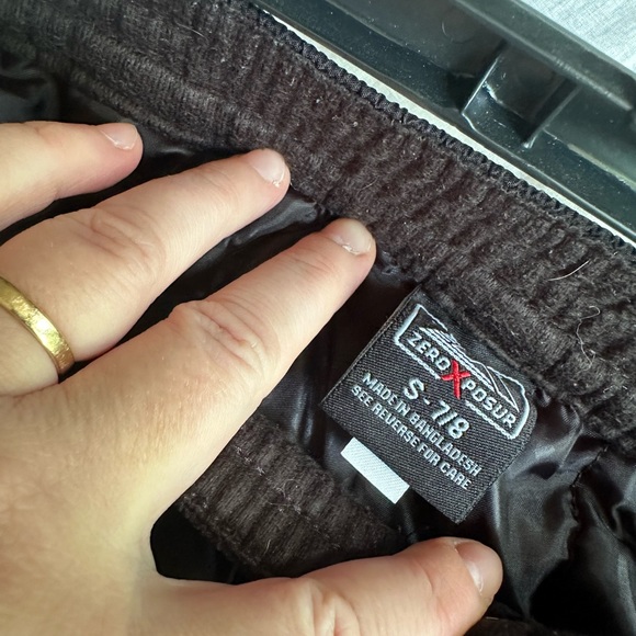 ZeroXposur black snow pants. Size small 7/8 - Picture 5 of 7